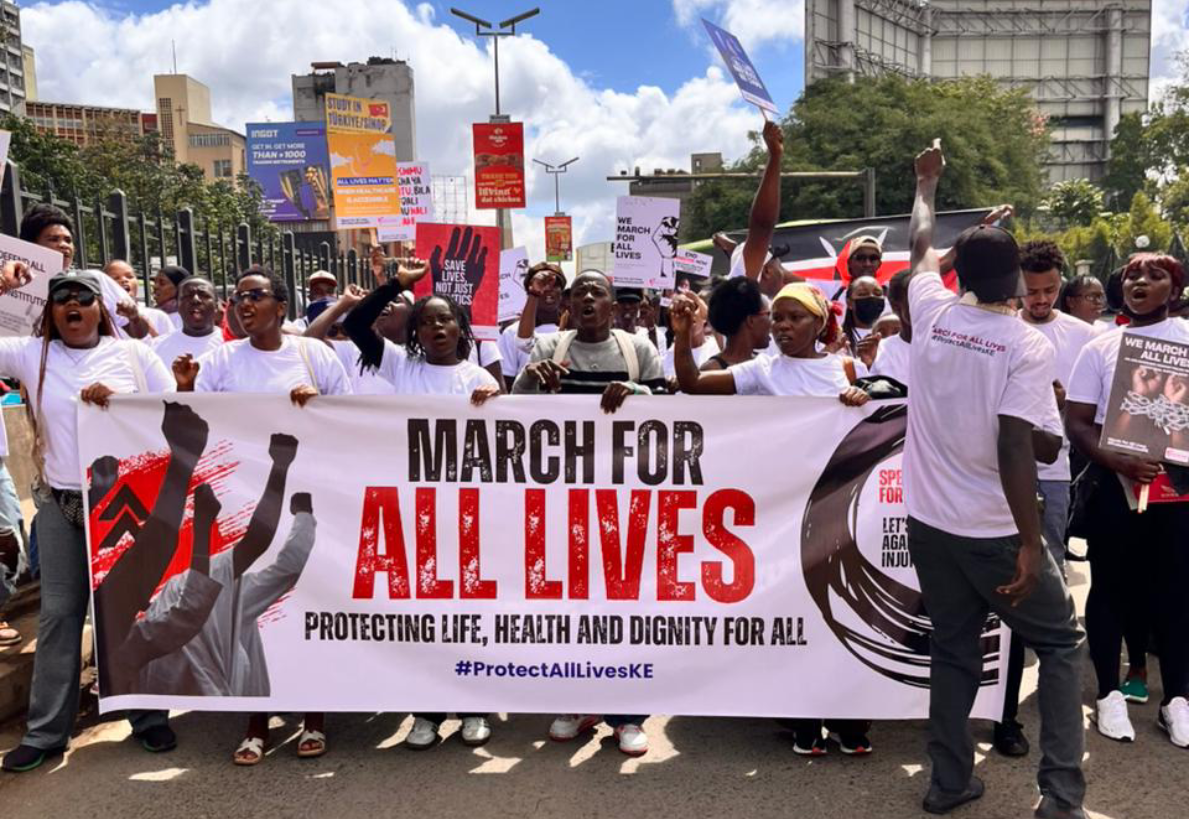 Raise Your Voice Press Statement March for All Lives